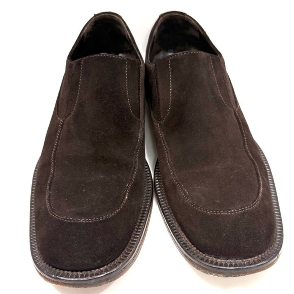 Giorgio Armani Men’s Size 10 US/43.5 EU Dark Brown Suede Loafers